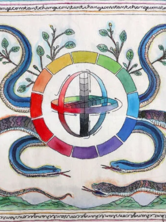 An artist’s Journey into inner and spiritual realms